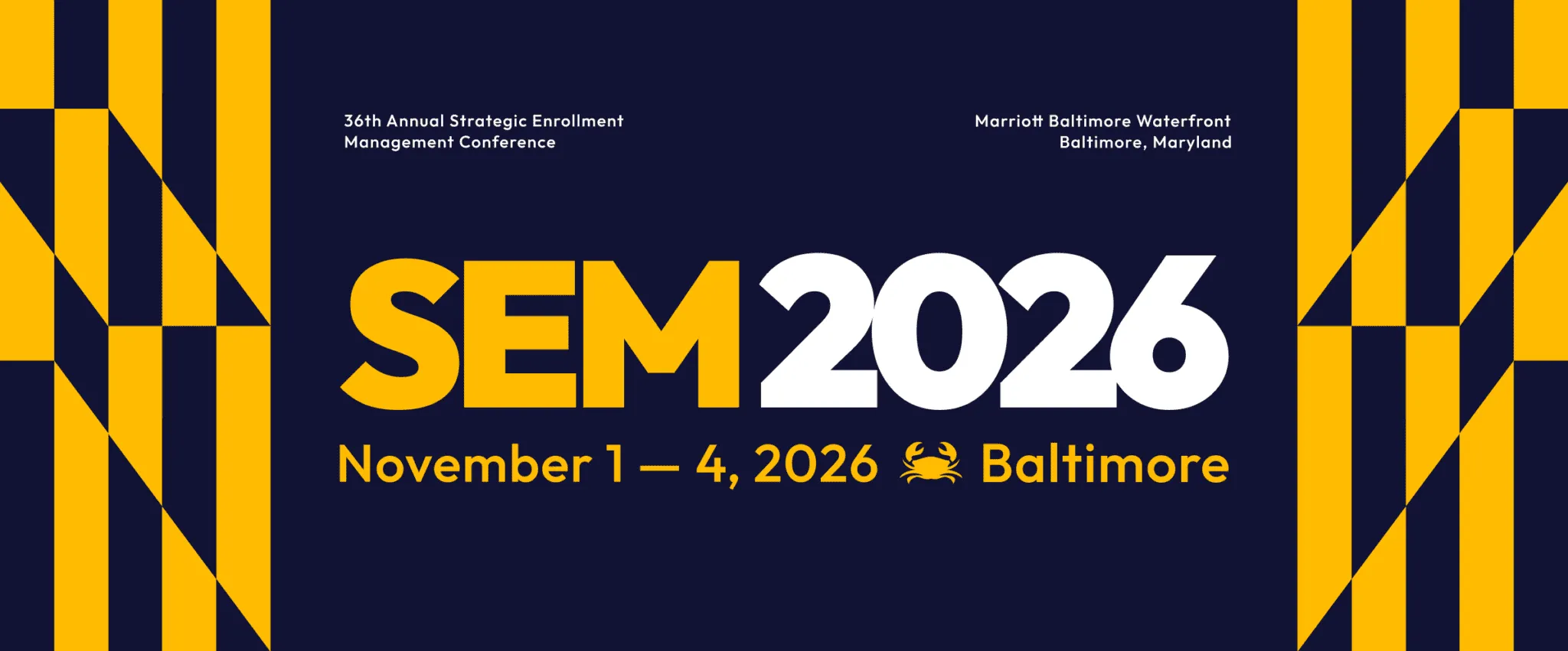 AACRAO SEM 2026 Conference Logo