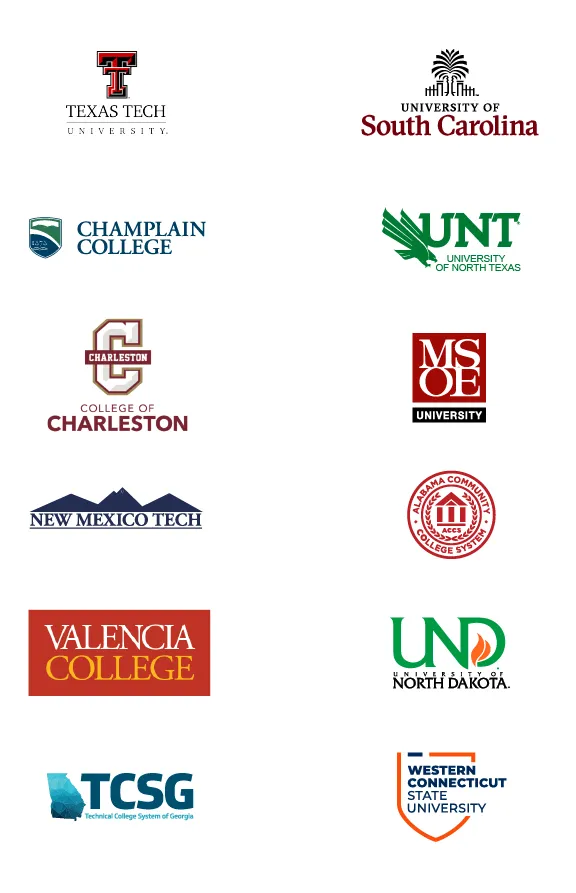 TargetX Client logos list mobile view